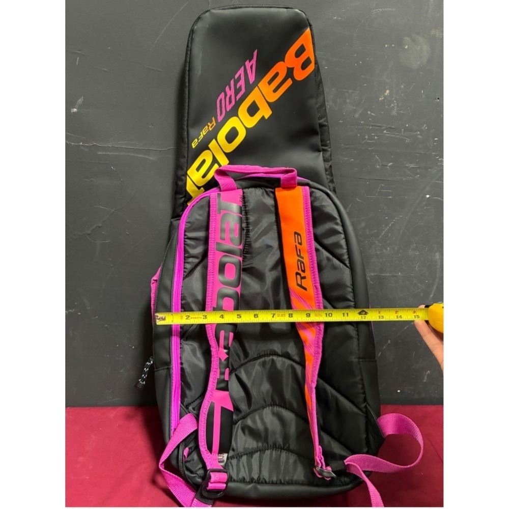 Babolat Pure Aero Rafa Multi Racquet (3) Tennis Backpack Water Resistant Nadal - Picture 5 of 6